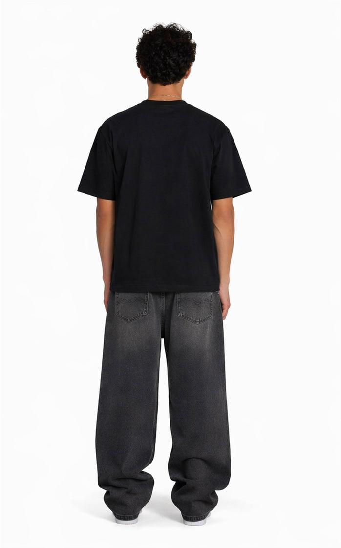 MENS FADED TEE BLACK