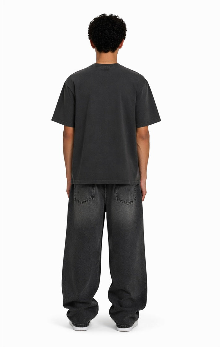 MENS FADED TEE DARK GRAY